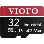 Resim Viofo High Endurance 32GB Class 10 A2 V30 100MB/S Okuma 30MB/S Yazma Micro Sd Hafıza Kartı 