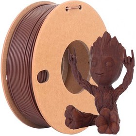 Resim Rhinolab Wood Pla Filament - Cherry 250gr 