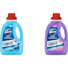 Resim Domestos Seti | Yoğun Kıvam Okyanus 1500 ml X1 + Çiçekleri Maksimum Hijyen Tüm Yüzeyler Için 1500 ml X1 