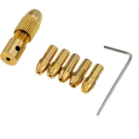 Resim Aladdin Motor Mandren Seti Motor Için Otomatik Mandren Chuck Adaptör 05-3 mm Mandrel 