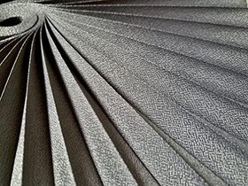 Resim Pliper Koyu Gri - Plise Cam Balkon Perdesi Yapışkanlı 3400019 (110 x 260) 