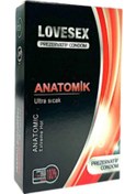 Resim Lovesex Prezervatif Anatomik & Ultra Sıcak Kondom 10'lu 