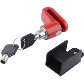 Resim Pengfushop5 Kırmızı Stil Motosiklet Güvenliği Için Hırsızlığa Karşı Kilitler Disk Frenler Elektrikli Araçlar Bisiklet Güvenliği Hırsızlığa Karşı Koruma Aksesuarları (Yurt Dışından) 