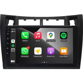 Resim Oskodi Toyota Yaris Android Carplay Multimedya 2007-2011 6gb Ram + 128gb Hafıza 