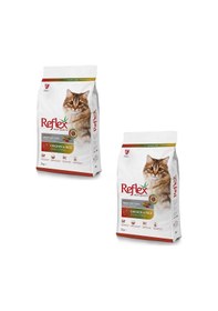 Resim Reflex Multicolor Chicken Rice Tavuklu ve Pirinçli Yetişkin Kedi Maması 2 x 2 KG 