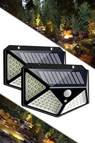 Resim StarMax Güneş Enerjili Hareket Sensörlü Ip65 Suya Dayanıklı 100 Led Lamba 1410 