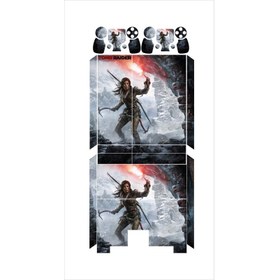 Resim PS4 Fat Tomb Raider Sticker Seti 