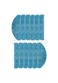 Resim Karcher Rcv 5 Robot Süpürge Uyumlu Paspas Bezi 12 Adet 