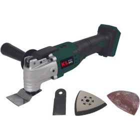 Resim KLPRO KLMT18B-00 18V Kömürsüz Şarjlı Çok Amaçlı Makine/Raspalama Aküsüz/Solo Tek Makine 