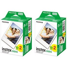 Resim Fujifilm Instax Mini 20'li Film 2'li Set 40 Poz 
