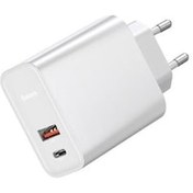 Resim Baseus 30W Hızlı Şarj Adaptörü 1 Usb 1 Type C Girişli 30 