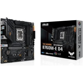 Resim Tuf Gaming B760M-E D4 Intel B760 LGA1700 Ddr4 5333 Dp HDMI 2x M2 Usb3.2 Aura Rgb 2.5gbit Lan Matx Asus Tuf Protection, Armoury Crate, Ai Suite 3 Anakart 