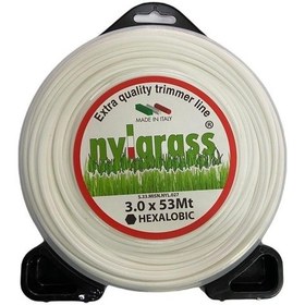 Resim Nylgrass Motorlu Tırpan Misinası 3.0 Mm 6 Köşe 53 Mt 