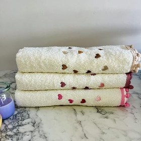 Resim 30 * 50 3'lü mutfak havlusu (BEYAZ) 