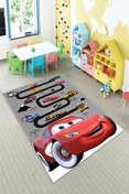 Resim on the clouds Gri Cars Ve Trafik Yollu Yıkanabilir Kaymaz Taban Leke Tutmazbebek Ve Çocuk Odası Halısı 