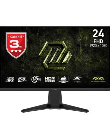 Resim MSI 23.8 MAG 245F X24 1920x1080 (FHD) 16:9 FLAT RAPID IPS 240HZ 0.5MS (GtG Min.) FREESYNC PREMIUM GAMING MONITOR 