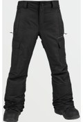 Resim Volcom Unisex Çocuk Siyah Cargo Snowboard Pantolon 