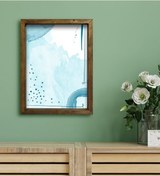 Resim Bk Gift Otel Odası Konseptli Doğal Masif Ahşap Çerçeveli Tablo 30 (551120144) 