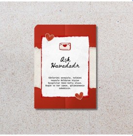 Resim Sevgiliye Özel Yazılı Buzdolabı Magneti 20 X 15 Cm 1 Adet 