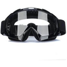 Resim Motosiklet Pilot Gözlükleri, Koruyucu Gözlükler Gözlükler Şeffaf Şeffaf Moto Cross İçin 