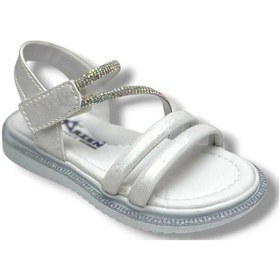 Resim Arzen Bebe 221-26 Anatomik Taşlı Cırtlı Kız Çocuk Sandalet 