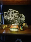 Resim Lamp Mack Kamyon, Truck, Driver, Personalized 3 D Lamp 