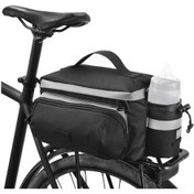 Resim Sahoo Bisiklet Arka Çanta 13l, Çanta/omuz Çantası, Poliester Malzeme, Yansıtıcı Şerit, Kol Suyu Tutucu, Kolay Kurulum Siyah Siyah 