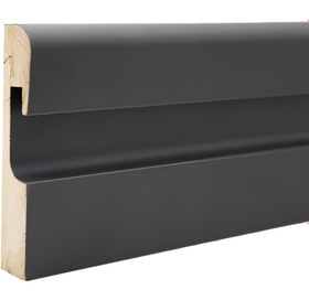 Resim Effect Serisi 12 Cm Antrasit Led Kanallı Ledli Pvc Süpürgelik 