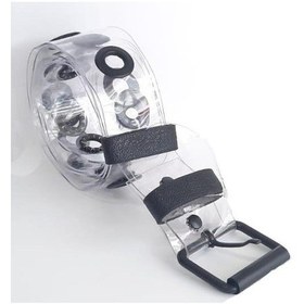 Resim Şeffaf Bayan Kemer - Siyah 