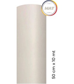 Resim Mat Beyaz Kendinden Yapışkanlı Kaplama Folyosu 50 Cm X 10 Mt 