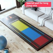 Resim Evde Fitness Eğitimi için Kaymaz PVC Atlama Test Matı - Siyah, 1 adet 