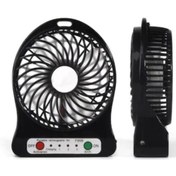 Resim Adista Taşınabilir Vantilatör - 3 Kademeli Masaüstü Mini Serinletici Fan 