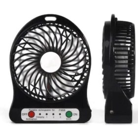 Resim Adista Taşınabilir Vantilatör - 3 Kademeli Masaüstü Mini Serinletici Fan 