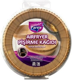 Resim Parex Airfryer Pişirme Kağıdı 25'li 
