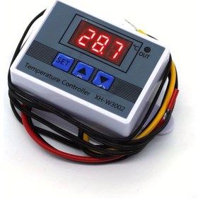 Resim Dijital Termostat XH-W3002 LED Ekranlı Sıcaklık Kontrol Cihazı 220V 