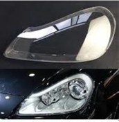 Resim Porsche Cayenne 2008-10 Sol Far Camı Ce Standart İthal 