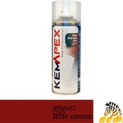 Resim KEMAPEX Clio Uyumlu Sedef Kırmızısı Rötüş Sprey Boya 400Ml 
