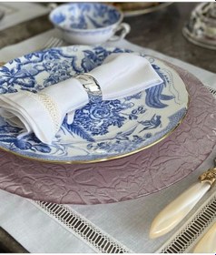 Resim Hanzade 4 Kişilik Amerikan Servisi & Peçete Beyaz 