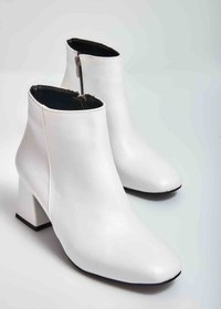 Resim Bambi Beyaz Kadın Bot & Bootie K02671034209 