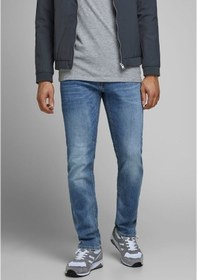 Resim Jack & Jones Tim 781 Slim Fit Jean 12146866 Blue Denim 