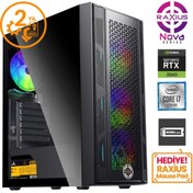 Resim Raxius Nova G1 i7 3060-17FF13 Intel Core i7 11700F 32 GB RAM 1 TB SSD RTX 3060 W11P Gaming Masaüstü Bilgisayar Raxius