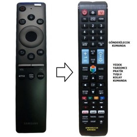 Resim Samsung ile uyumlu 65RU7105 4K Smart LED TV ( YEDEK KUMANDASI ) 