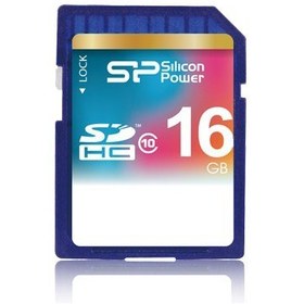 Resim Silicon Power 16 GB Class 10 SDHC Hafıza Kartı 