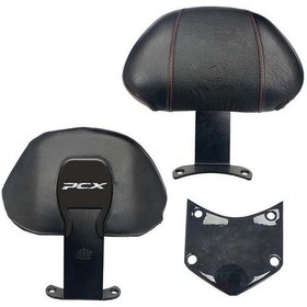 Resim Honda Pcx 2021 - 2025 Uyumlu Kırmızı Desen Sissy Bar 