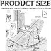 Resim Modern sallanan sandalye kreş ve oturma odası nefes suni deri rahat kol dayama şık gri vurgu mobilya 