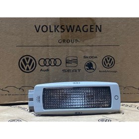 Resim Genel Markalar Vw Golf 5 2004-2008 Arka Tavan Lambası Işığı Aydınlatması Gri 