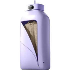 Resim Katlanır Çamaşır Kurutma Makinesi-Mor 