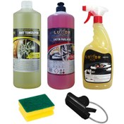 Resim Luxor Kimya Kimya Muhteşem 3'lü Oto Bakım Seti 