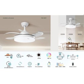 Resim Panasonic Fan Light - Tavan Vantilatörü Ve Lambası 36+30w 