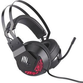 Resim Mad Catz AF13C2INBL000-0 Freq4 Kablolu Kulak Üstü Siyah Oyuncu Kulaklığı Mad Catz